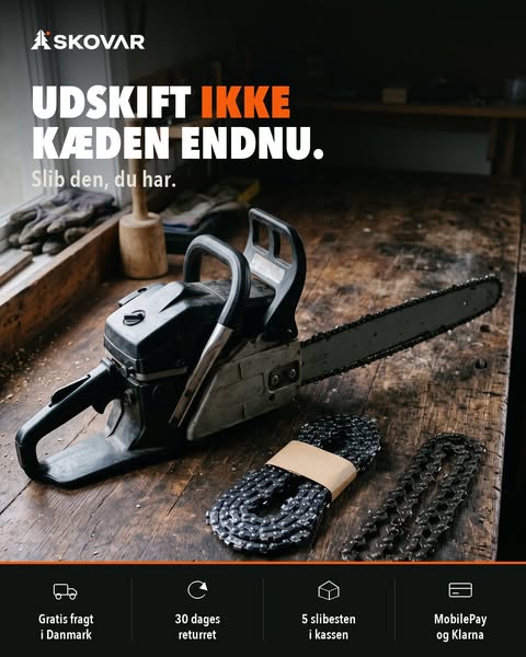 Udskift ikke kæden endnu