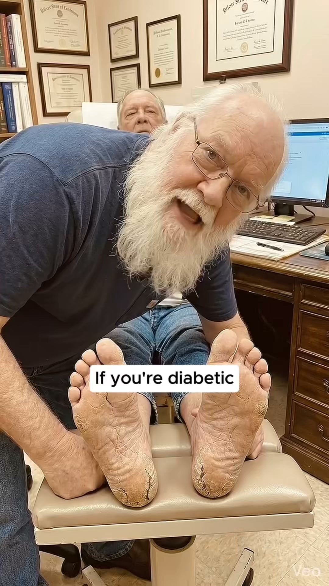 Cracked diabetic heels? Vaseline won’t touch this…
