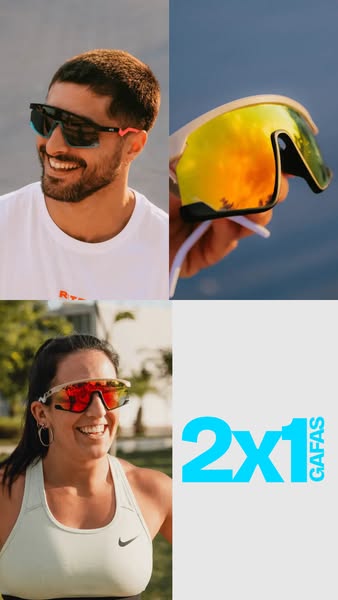 2x1 en gafas de sol