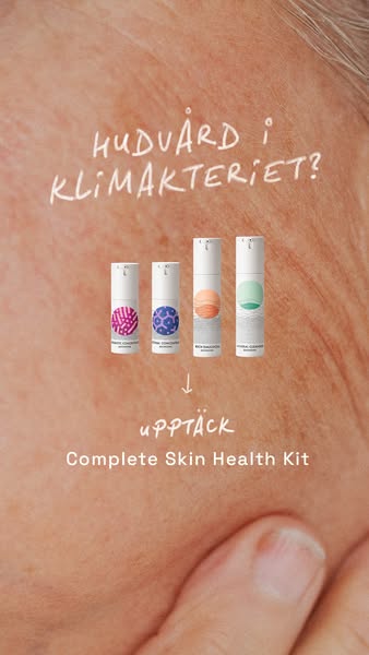 Hudvård anpassad för klimakteriet