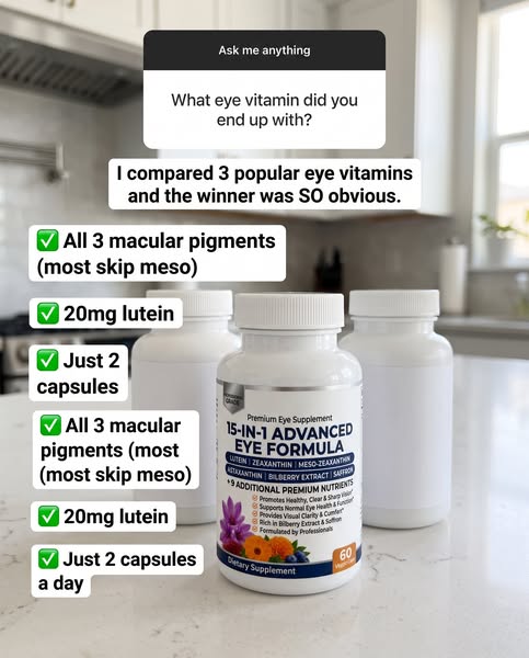 I Compared 3 Eye Vitamins