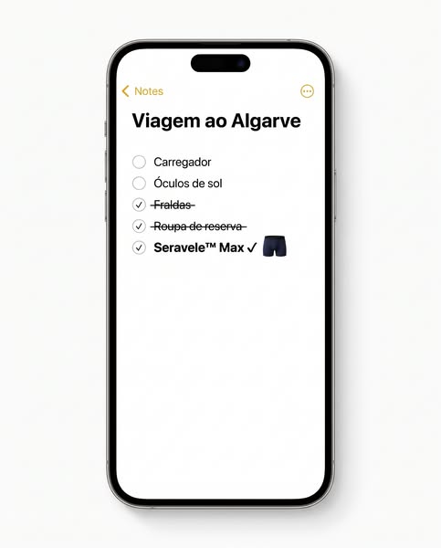 Boxers absorventes até 300 ml