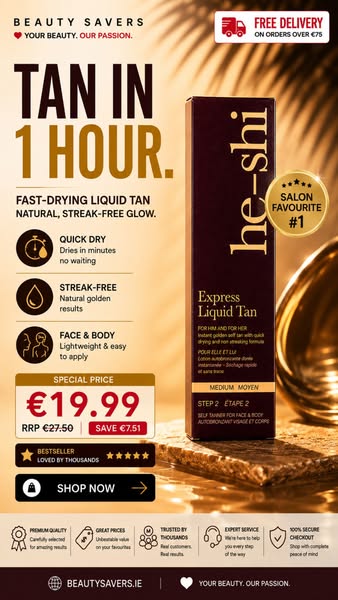 Your favourite He-Shi tan, for less