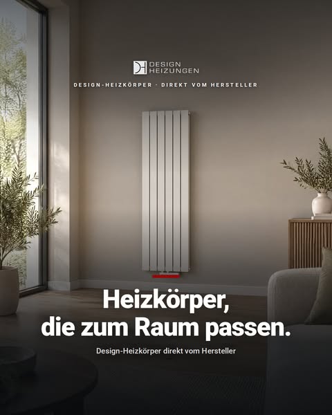 Wohnraumheizkörper direkt vom Hersteller
