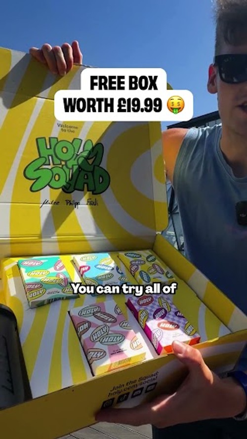 Get £5 off with code ‘HOLY’!