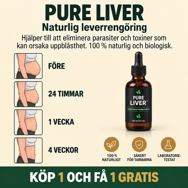 Stöd din lever för en plattare mage!