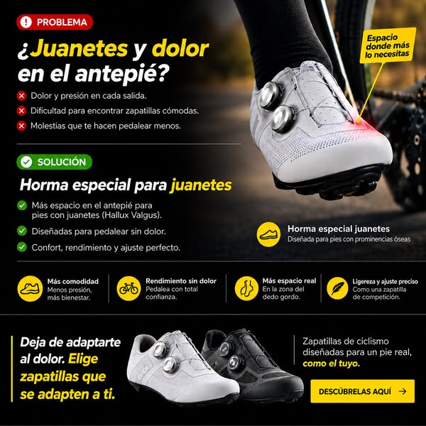 ¿Juanetes? Dale espacio a tus pies