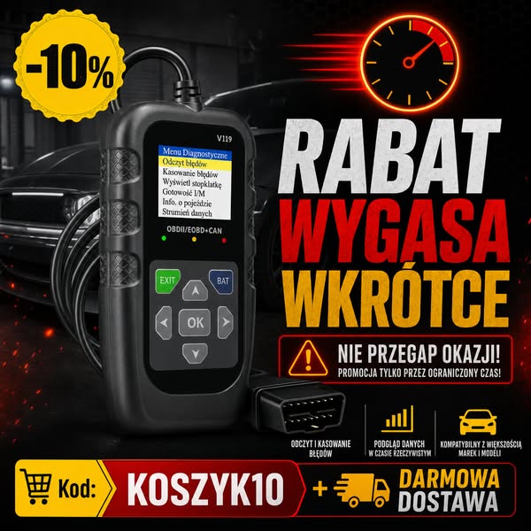 OBDauto ScanPro™ – Skaner Diagnostyczny Polskie menu