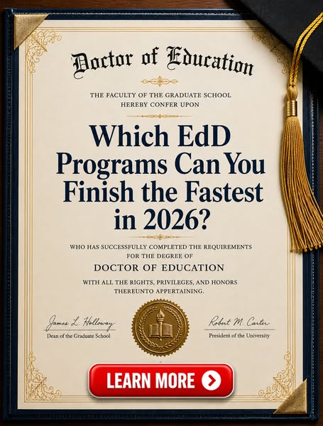 Shortest Doctorate in Education in the USA: 2026 Guide