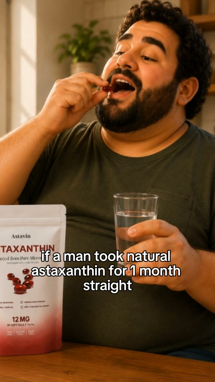Clinically Dosed Astaxanthin — No Fillers, Just Results