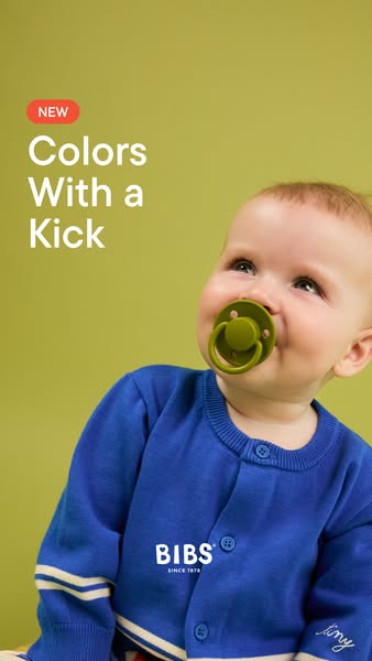 BIBS New Pacifier Print