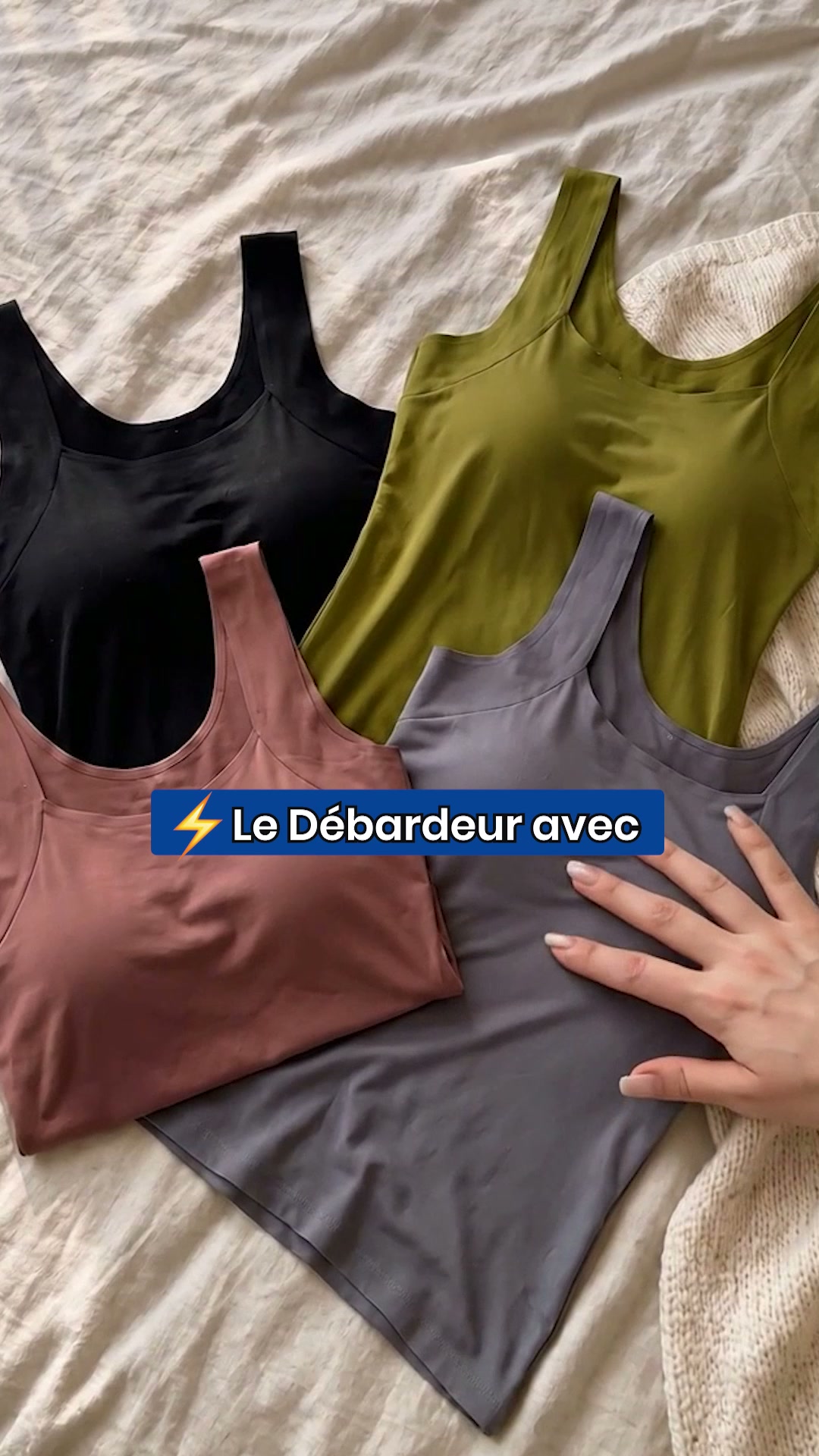 2 achetés, 1 offert. Tailles limitées.