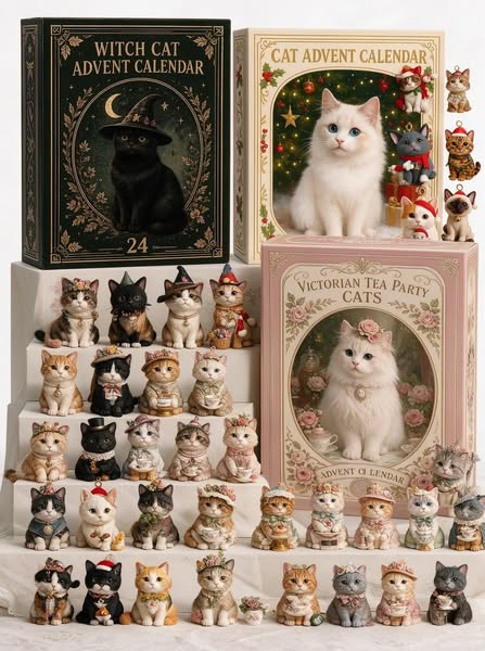 2026 Cat Lovers Advent Calendar – 24 Cute Cat Surprises