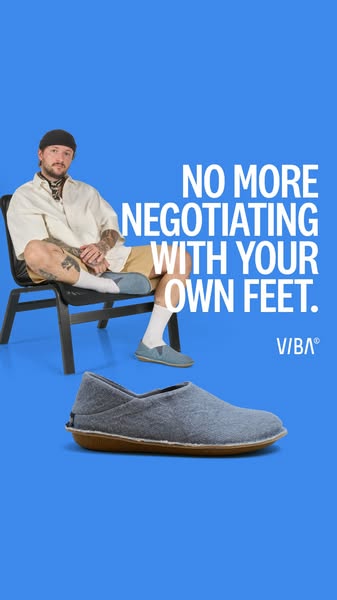 No more negotiating with your own feet.