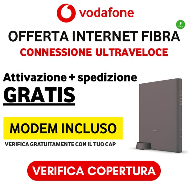 OFFERTA VODAFONE FIBRA