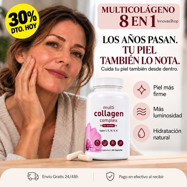Los años pasan. Cuida tu piel desde dentro.
