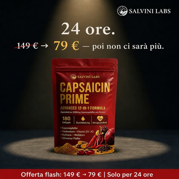 Sperimenta il potere del cayenne