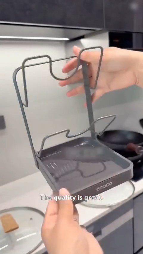 Kitchen Pot Lid Storage Rack