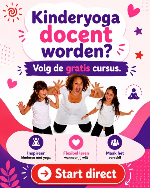 Gratis Kinderyoga Cursus voor Professionals