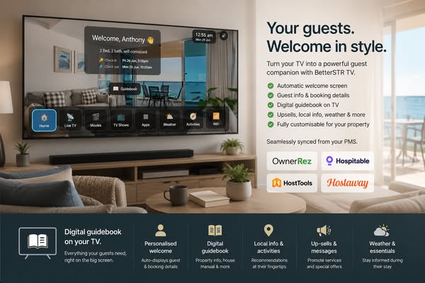 Free Guest TV System for Your Rental