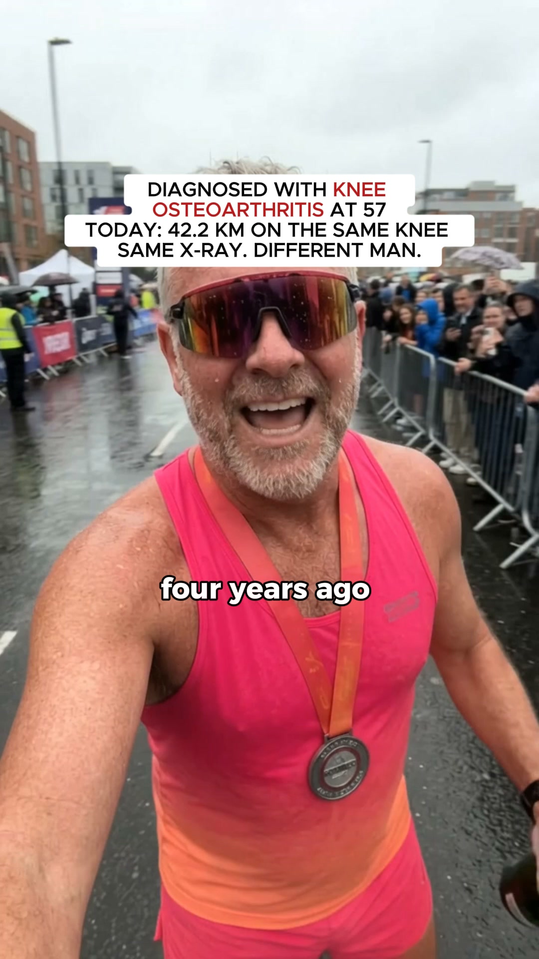 7 years of "bone on bone". Gone in 6 weeks.