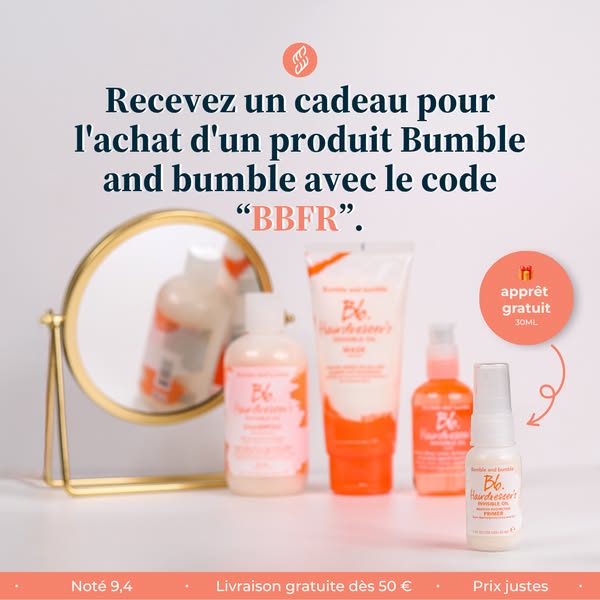 Cadeau Bumble & bumble offert