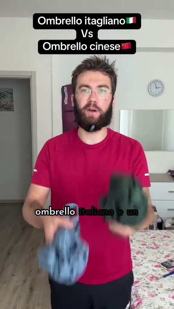 Un altro ombrello perso? Questo si aggancia