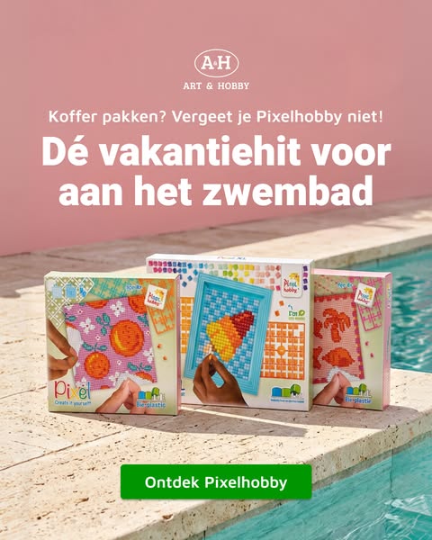 Ontdek Pixelhobby bij Art & Hobby