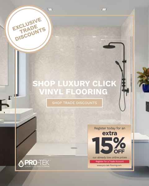 Pro-Tek™ Luxury Vinyl Click Flooring