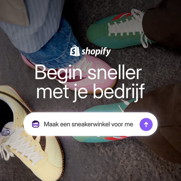 AI bouwt je winkel direct
