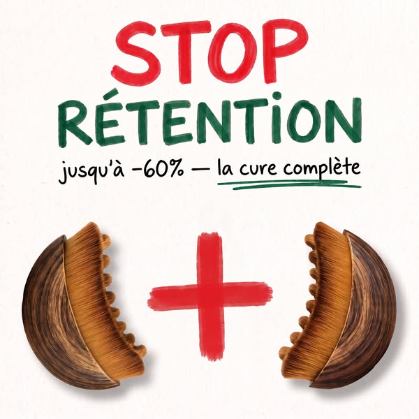 2 minutes par jour = peau plus ferme & moins de gonflements.