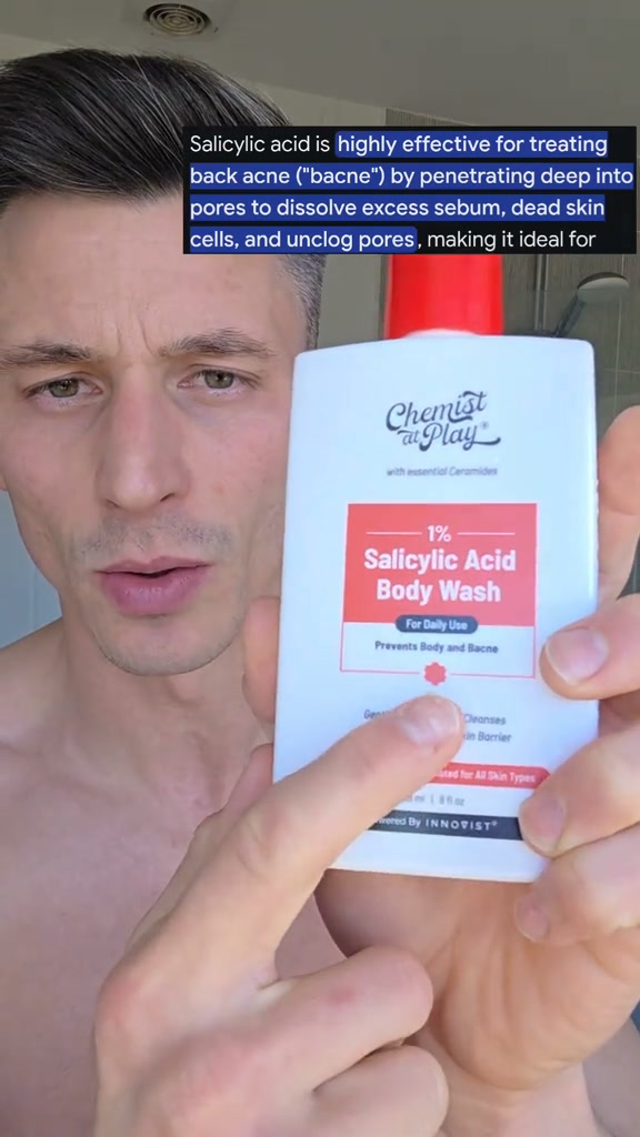 Clear Body Acne in 2 Weeks