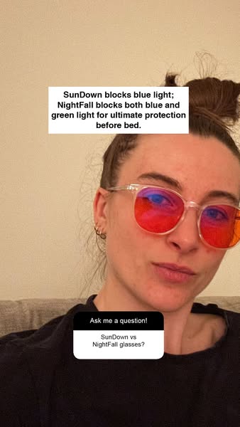Sleep Better Tonight with Blue Light Glasses