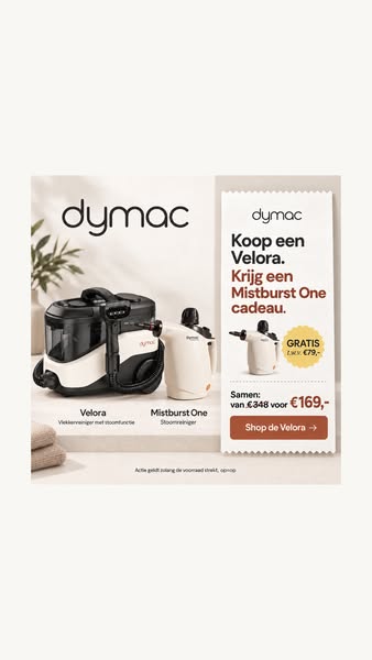 Twee apparaten. Nu samen €169.