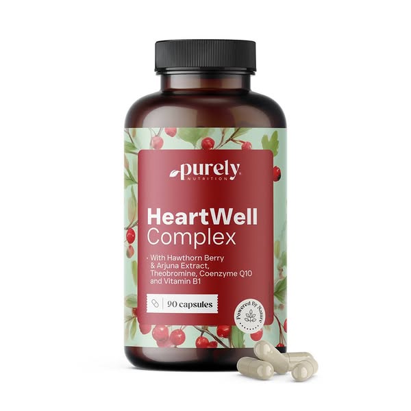 HeartWell - complexo de extratos naturais, 90 cápsulas