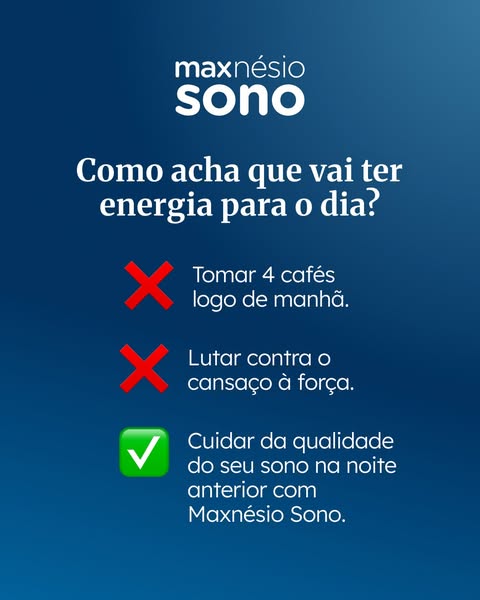 Anúncio de Maxnésio Sono
