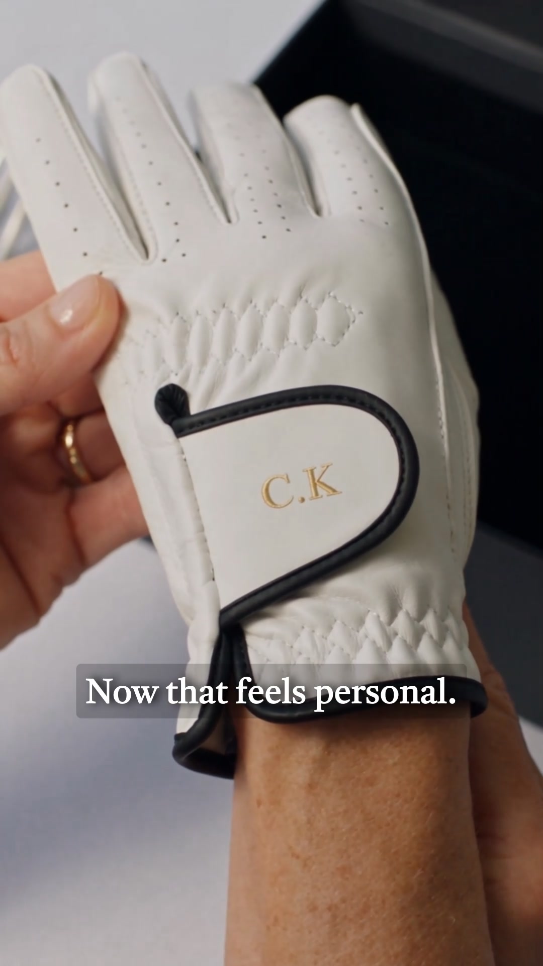 Your Initials. Not Their Logo.