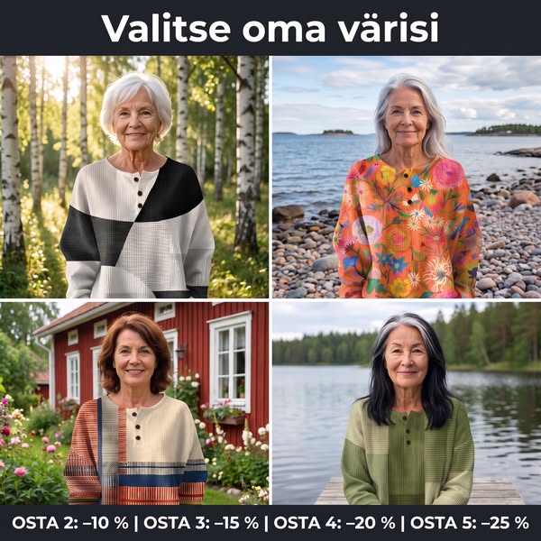 Pehmeät villapaidat jopa -70%