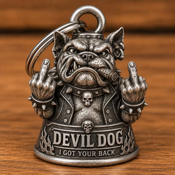 Funny Motorcycle Biker Bells - Crazy Rider Gift For Him