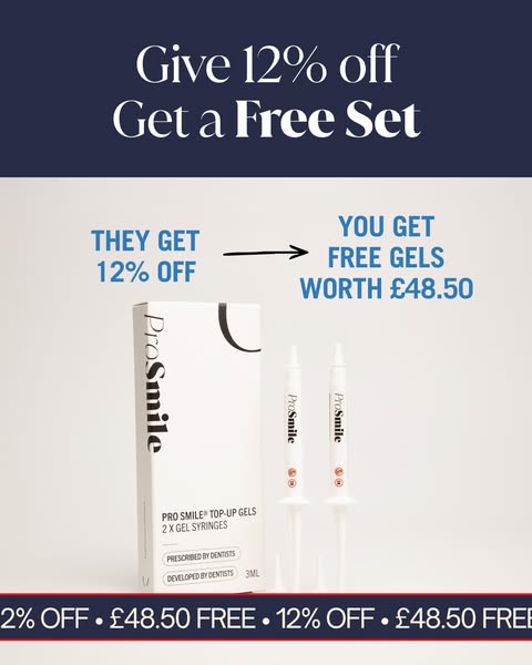 Give 12% Off - Get £48.50 In Free Gels