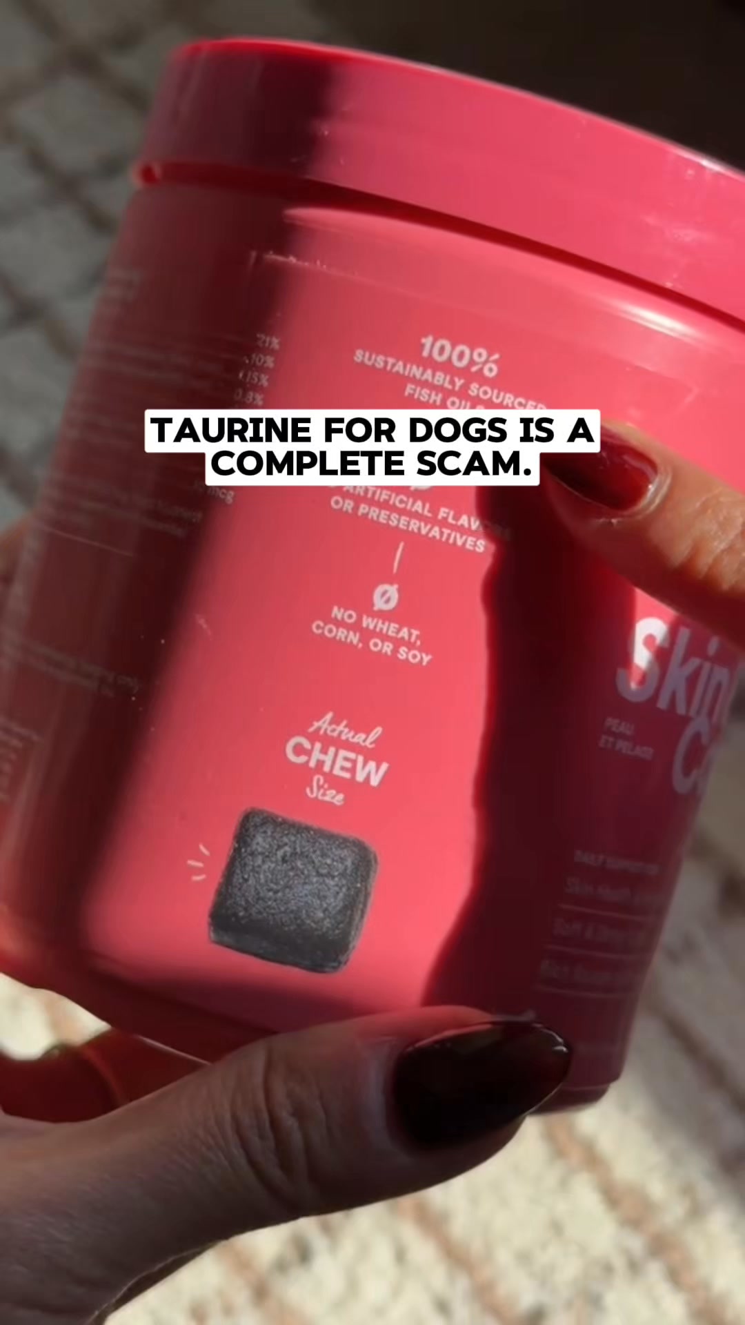 Gave him taurine for 8 months, He died anyway