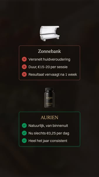 Een warmere, aantrekkelijkere huidtoon.