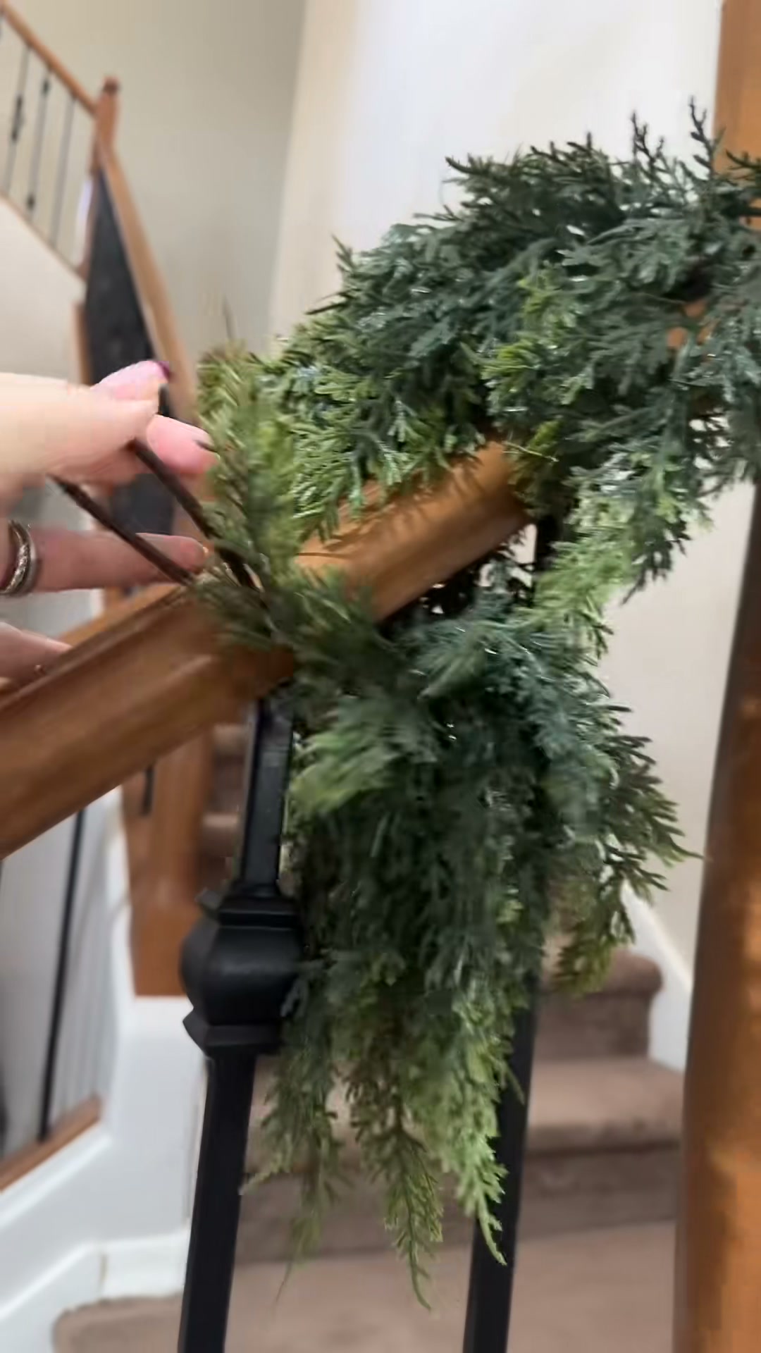 Real Touch Artificial Cedar Garlands – Lifelike Christmas Greenery Decor
