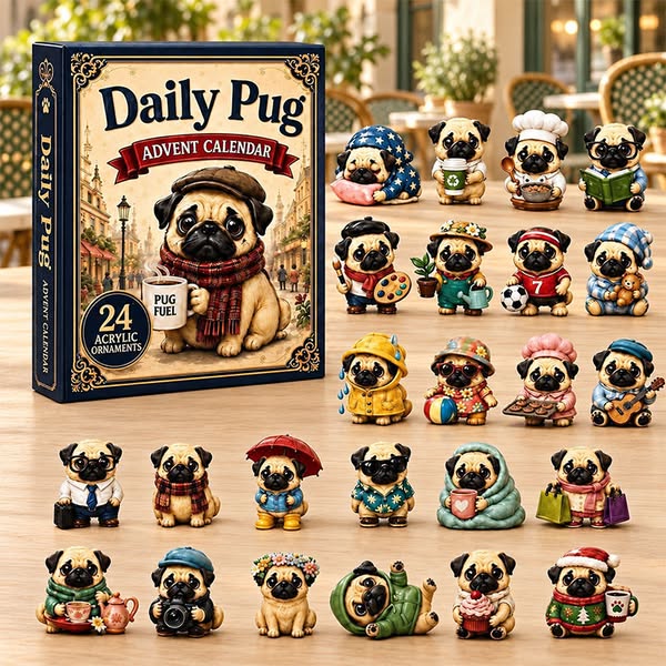 Build A Joyful Holiday Tradition Full Of Silly Little Pugs!