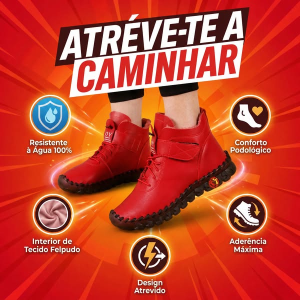 Finalmente, umas botas que se adaptam aos teus pés.