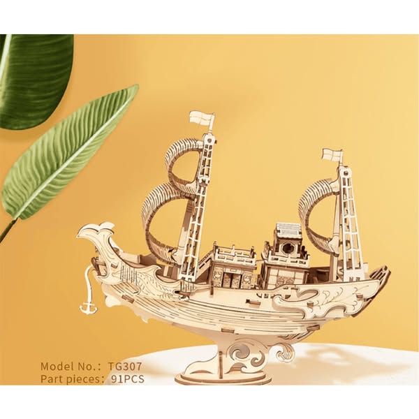 Japans Schip | Houten Bouwpakketten