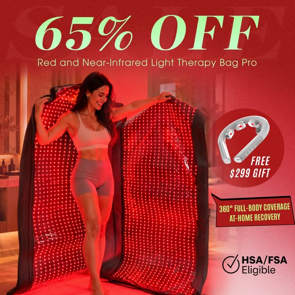 65% OFF Full-Body Red Light Recovery