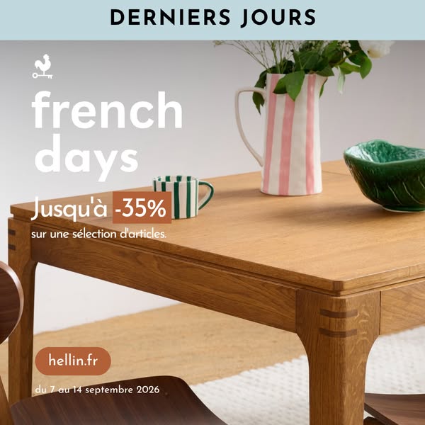 35% sur une sélection d'article