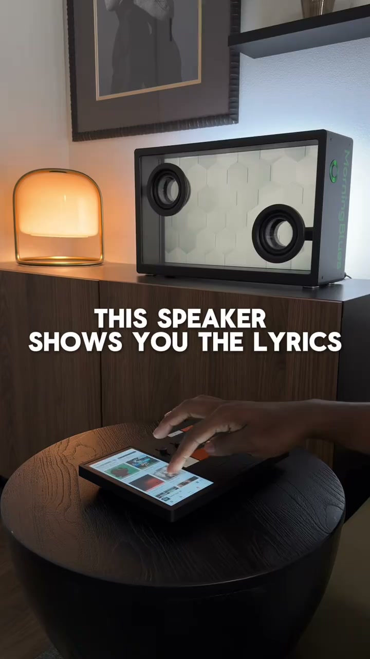See the song. Feel every word.
