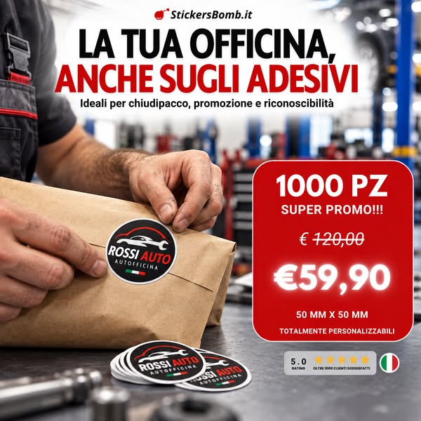 Il cliente va via. Il tuo logo resta.